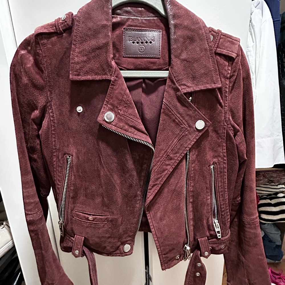 Suede coat